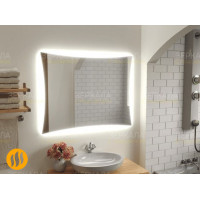 Зеркало с подогревом и подсветкой в ванную комнату Авиано