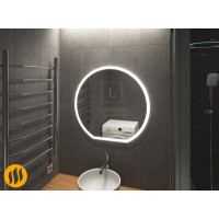 Зеркало с подогревом и подсветкой в ванную комнату Виваро
